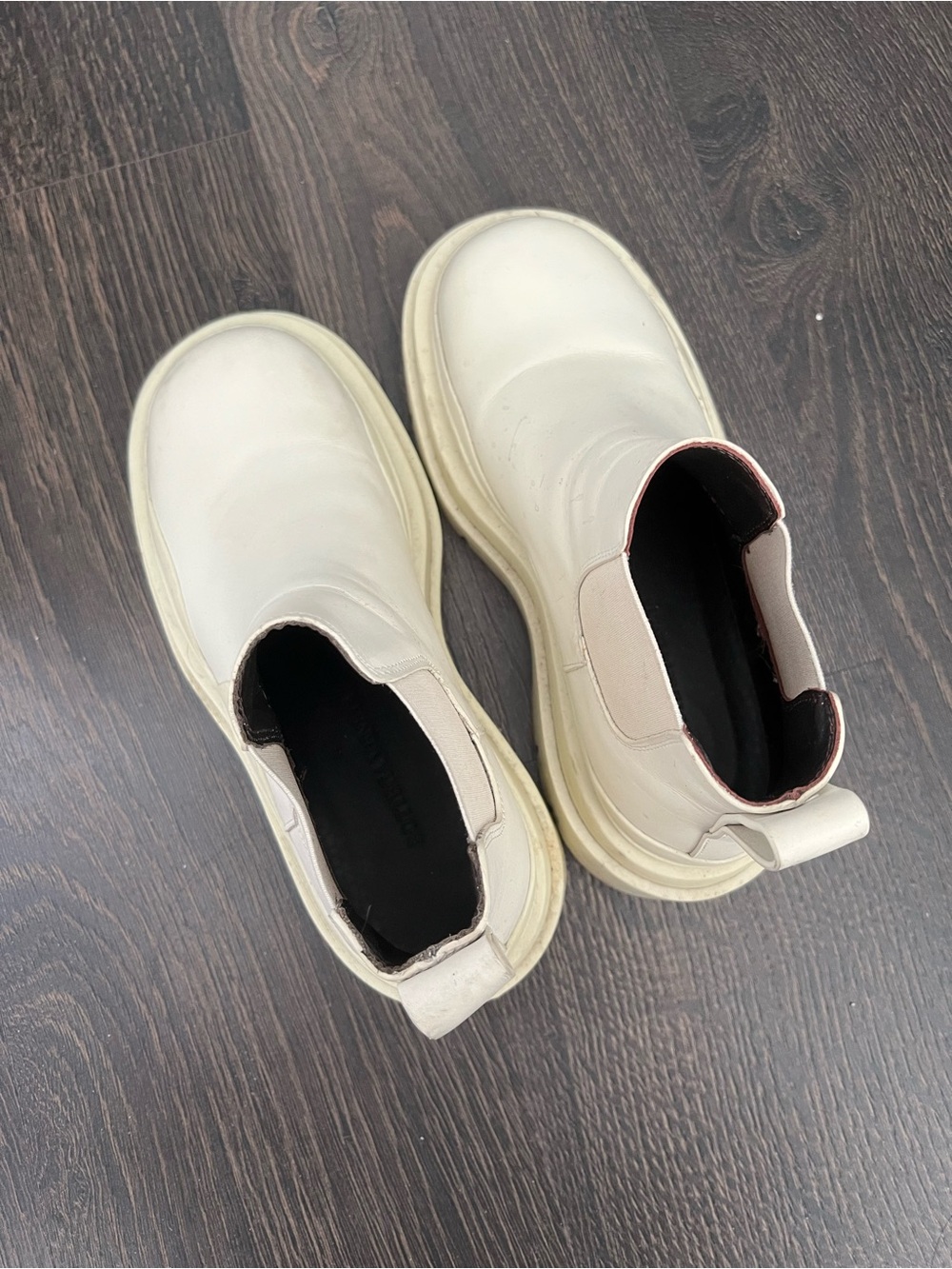 Bottega Veneta Cream White Boots